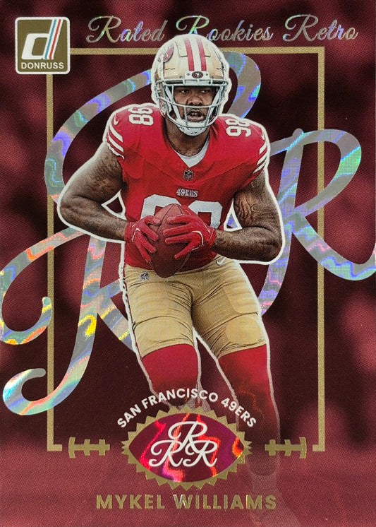 Mykel Williams Rated Rookie Retro 49ers