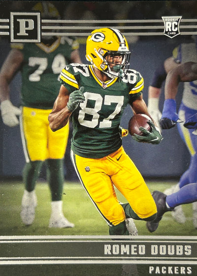 Romeo Doubs Chronicles Panini Rookie Packers
