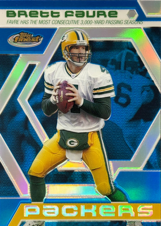Brett Favre Topps Finest Refractor /299 Packers