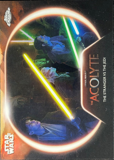 The Strange vs. The Jedi Topps Chrome Star Wars