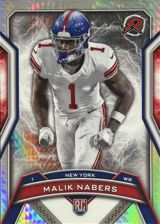 Malik Nabers Resurgence Hyper Rookie Giants
