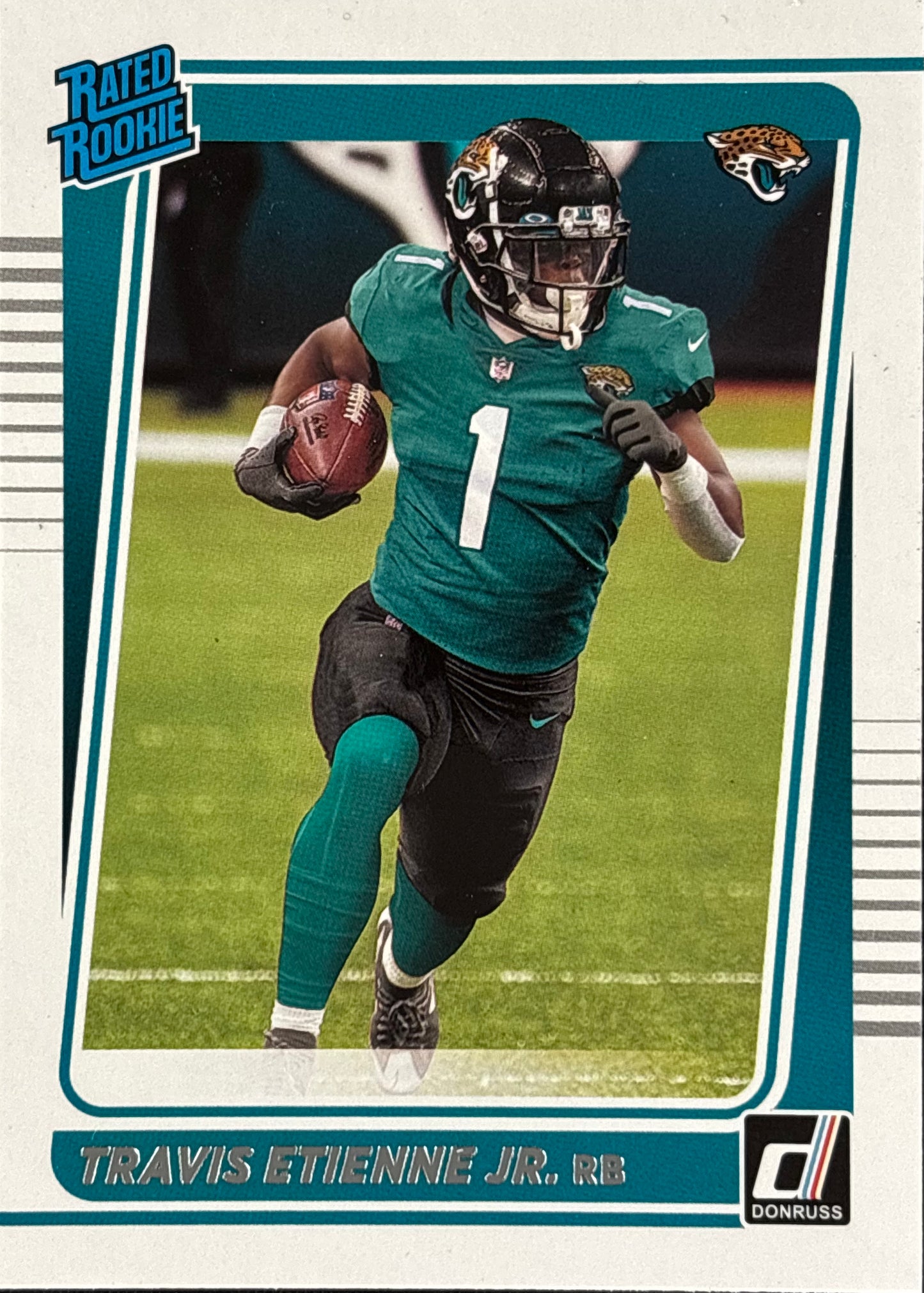 Travis Etienne Jr. Donruss Rated Rookie Jaguars