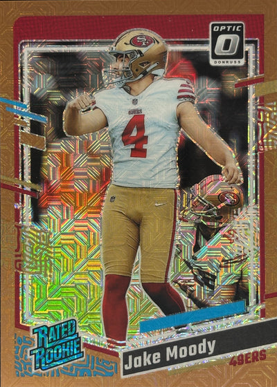 Jake Moody Optic Bronze Mojo /35 Rookie 49ers