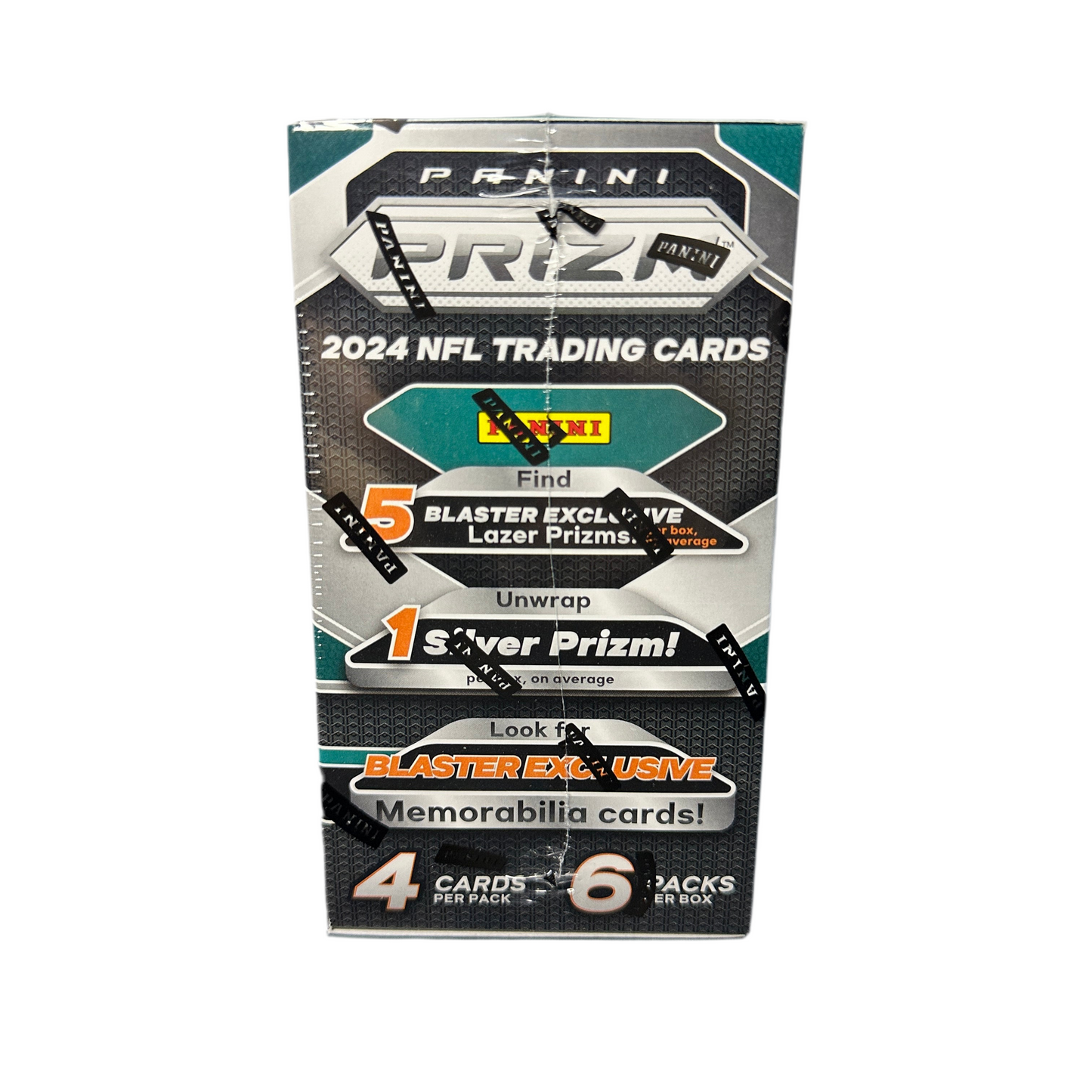 2024 Panini NFL Prizm Football Trading Card Blaster Box (Lazer Prizms!)