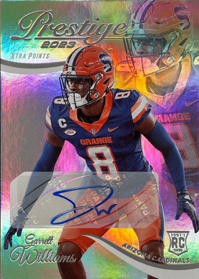 Garrett Williams Prestige Auto Rookie Cardinals