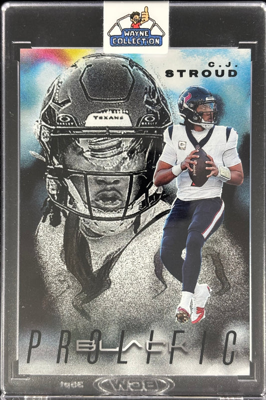 CJ Stroud Black Prolific Texans (In Mag)