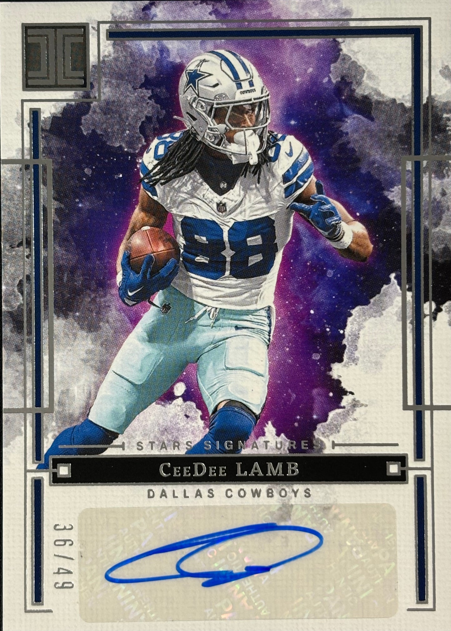 Ceedee Lamb Impeccable Auto /49 Cowboys