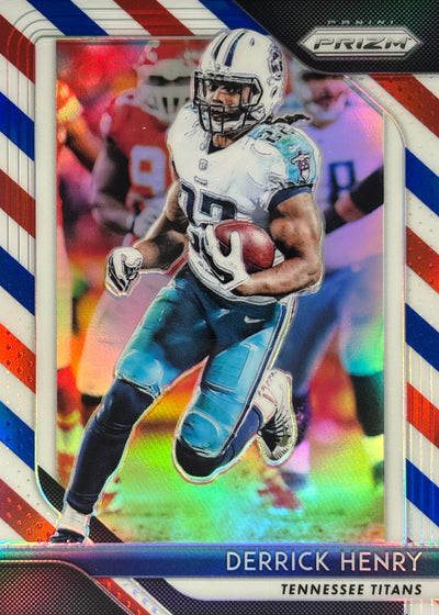 Derrick Henry Prizm Red White Blue Titans Ravens