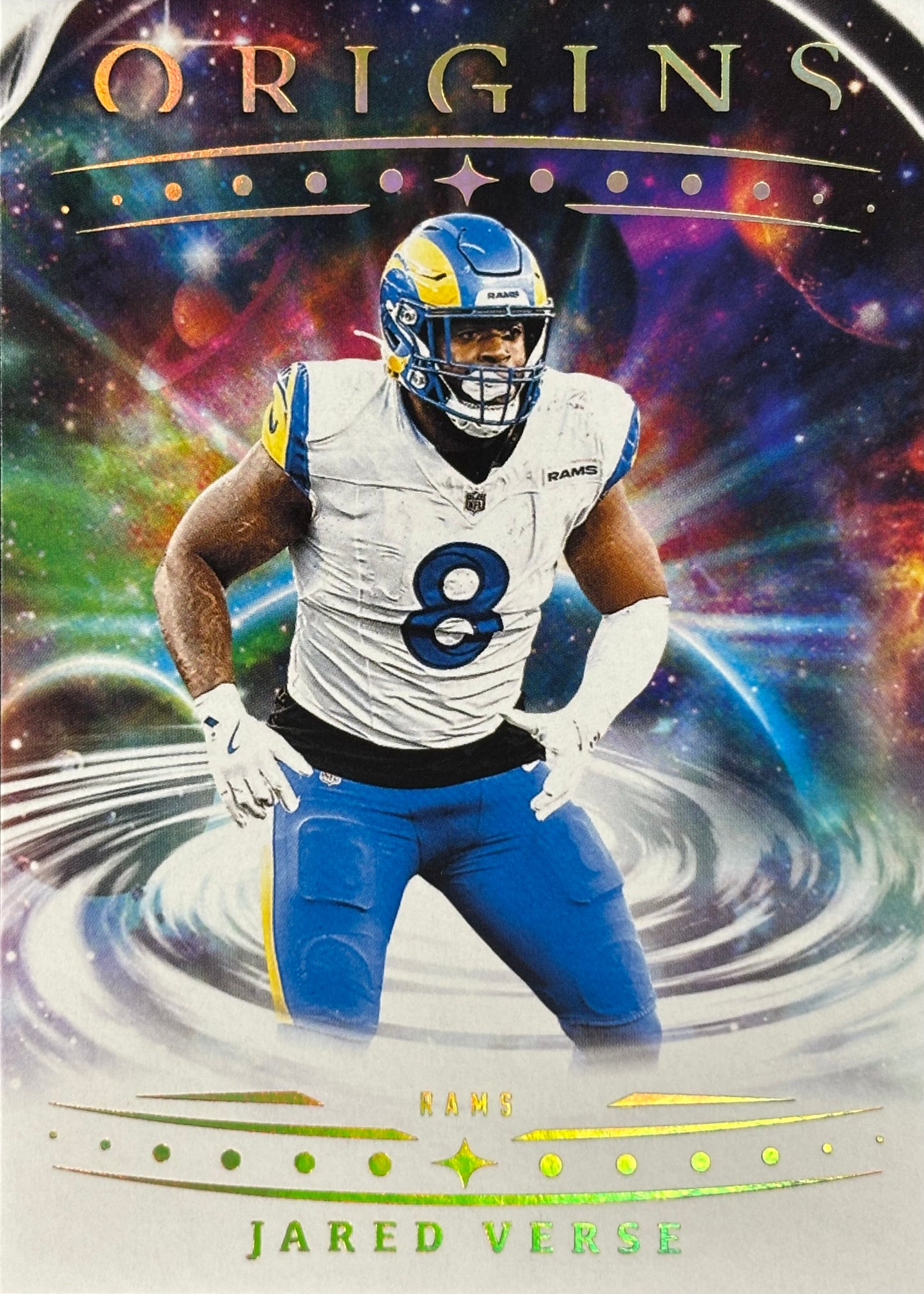 Jared Verse Origins Rams Sports Card