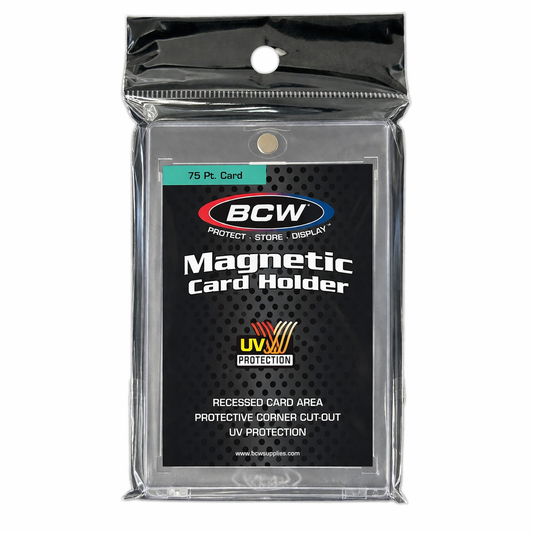 BCW 75pt. Magnetic Card Holder - Mag - One Touch - BRAND NEW