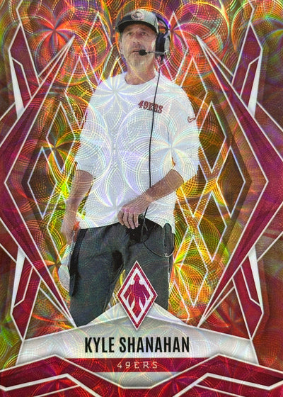 Kyle Shanahan Phoenix Fire Burst /350 San Francisco 49ers