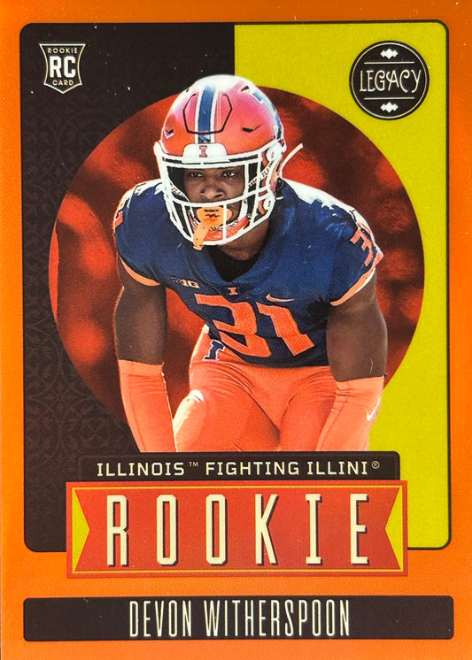 Devon Witherspoon Legacy Orange /149 Rookie Seahawks