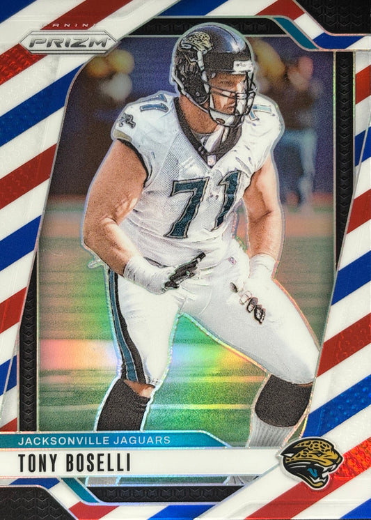 Tony Boselli Prizm Red White Blue Jaguars