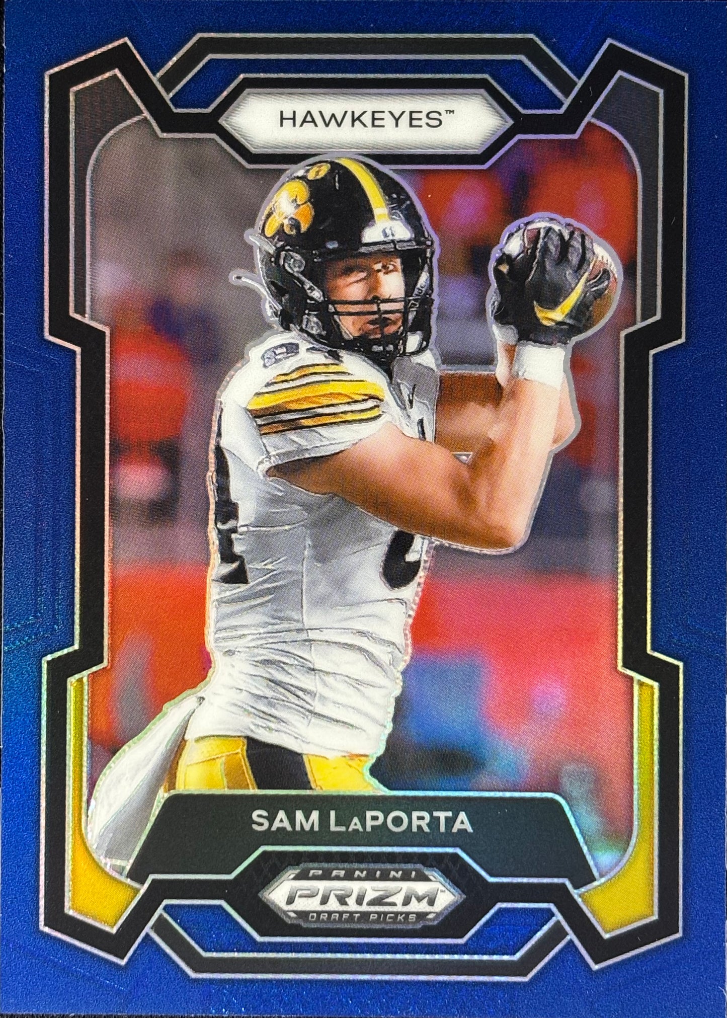 Sam Laporta Prizm Draft Blue /199 Lions