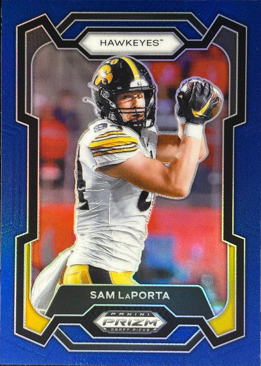 Sam Laporta Prizm Draft Blue /199 Lions