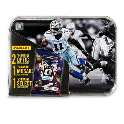 2023-24 Panini NFL Collector Tin Optic, Mosaic, Select SEALED Micah Parsons Sports Card