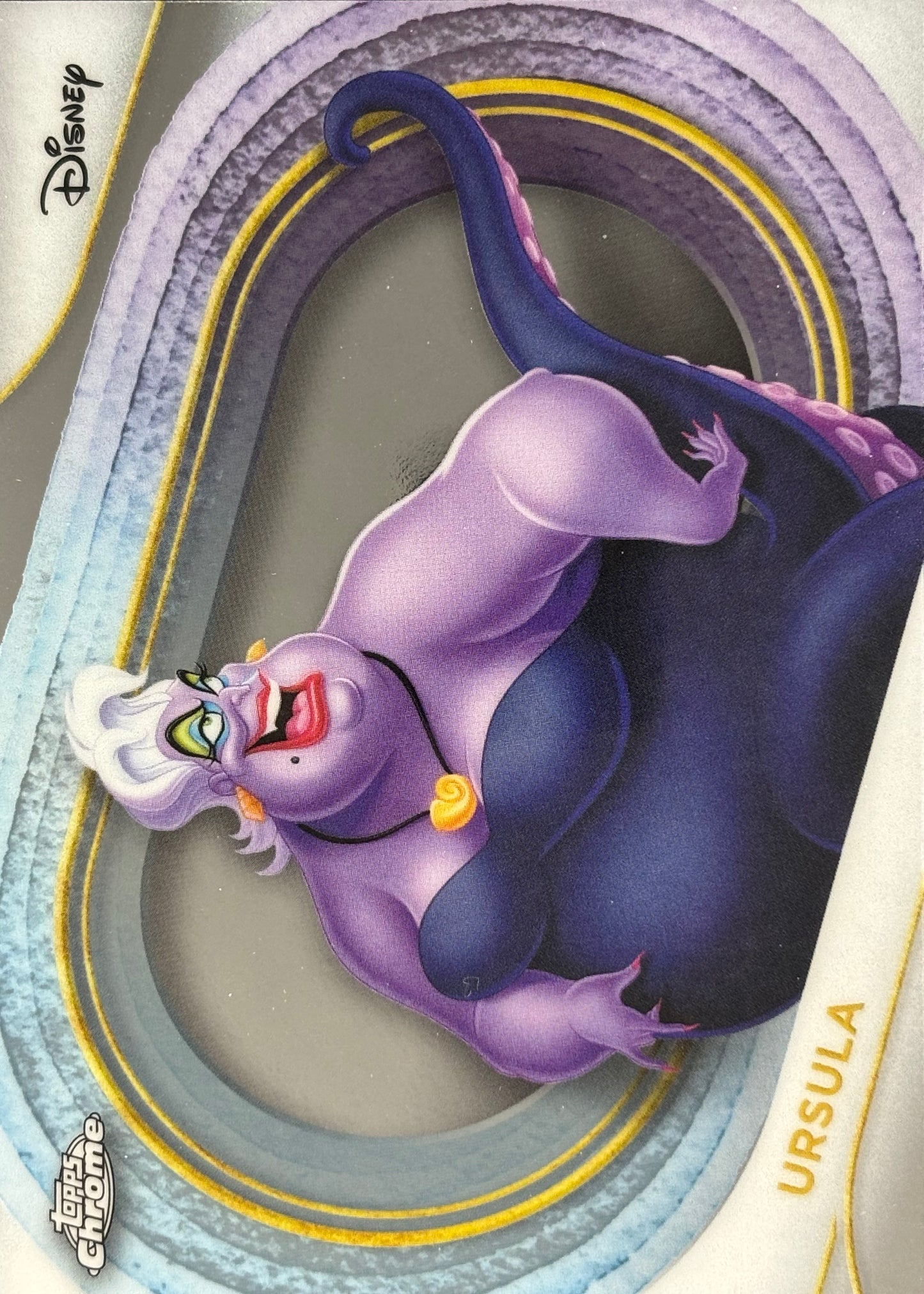 Ursula Topps Chrome Disney Trading Card