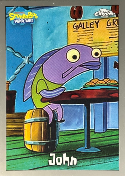 John Topps Chrome SpongeBob