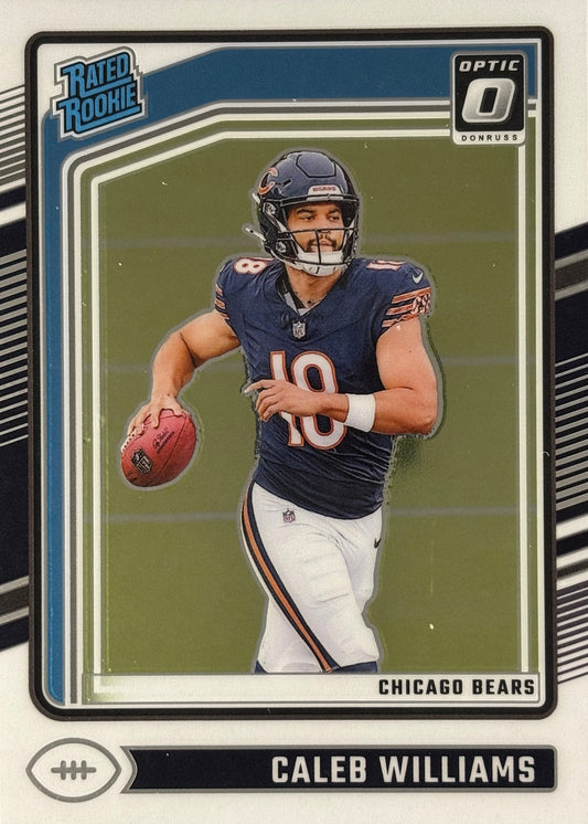 Caleb Williams Optic Rated Rookie Bears