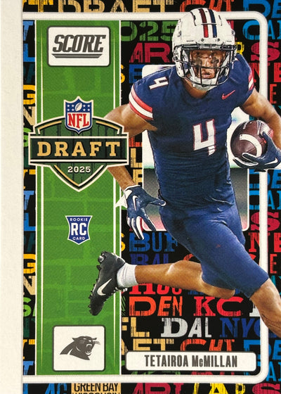 Tetairoa McMillan Score Draft Rookie Panthers