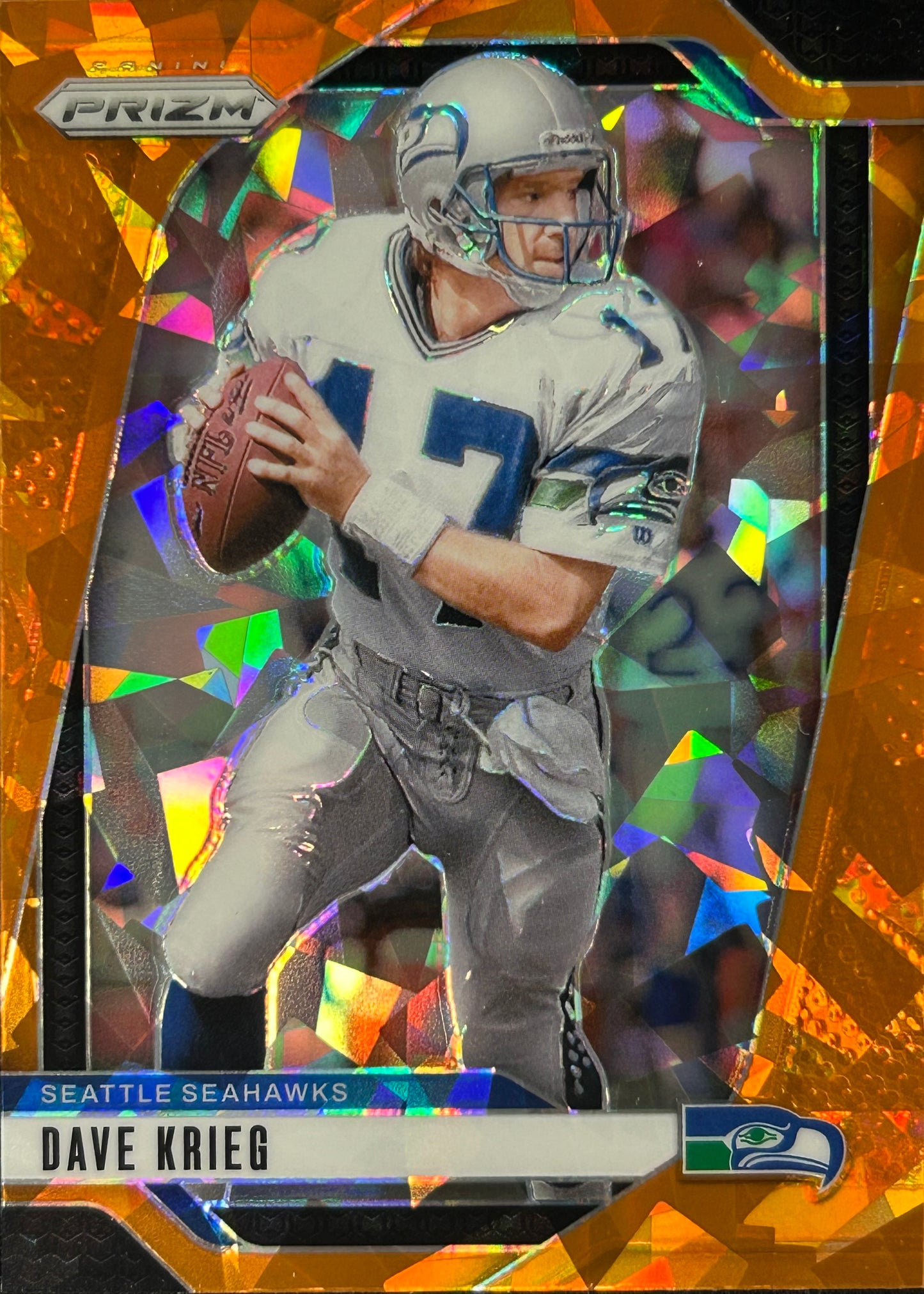 Dave Kreig Prizm Orange Ice Seahawks