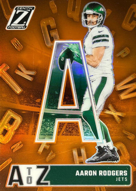 Aaron Rodgers A to Z Orange Jets