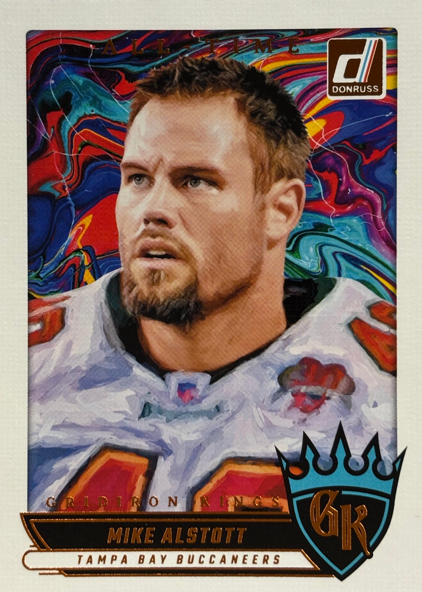 Mike Alstott Gridiron Kings Buccaneers Sports Card