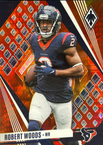 Robert Woods Phoenix Fire Burst /340 Texans