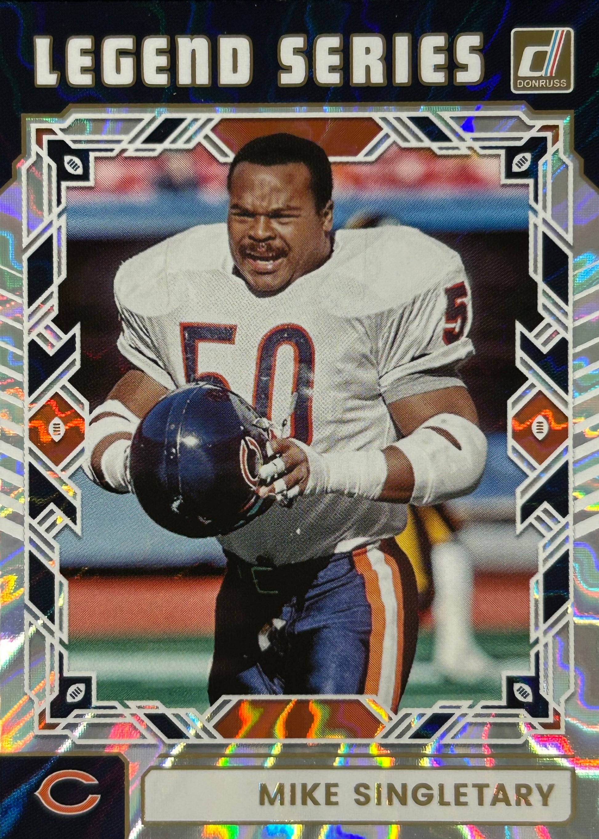 Mike Singletary Elite Series Bears Sports Card