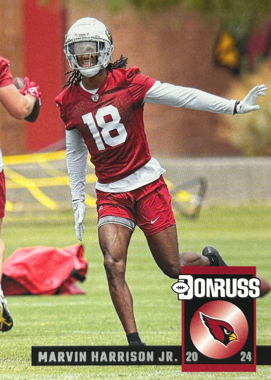 Marvin Harrison Jr. Donruss Retro Rookie Cardinals