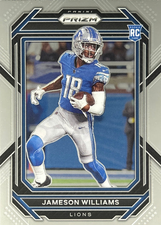 Jameson Williams Prizm Rookie Lions