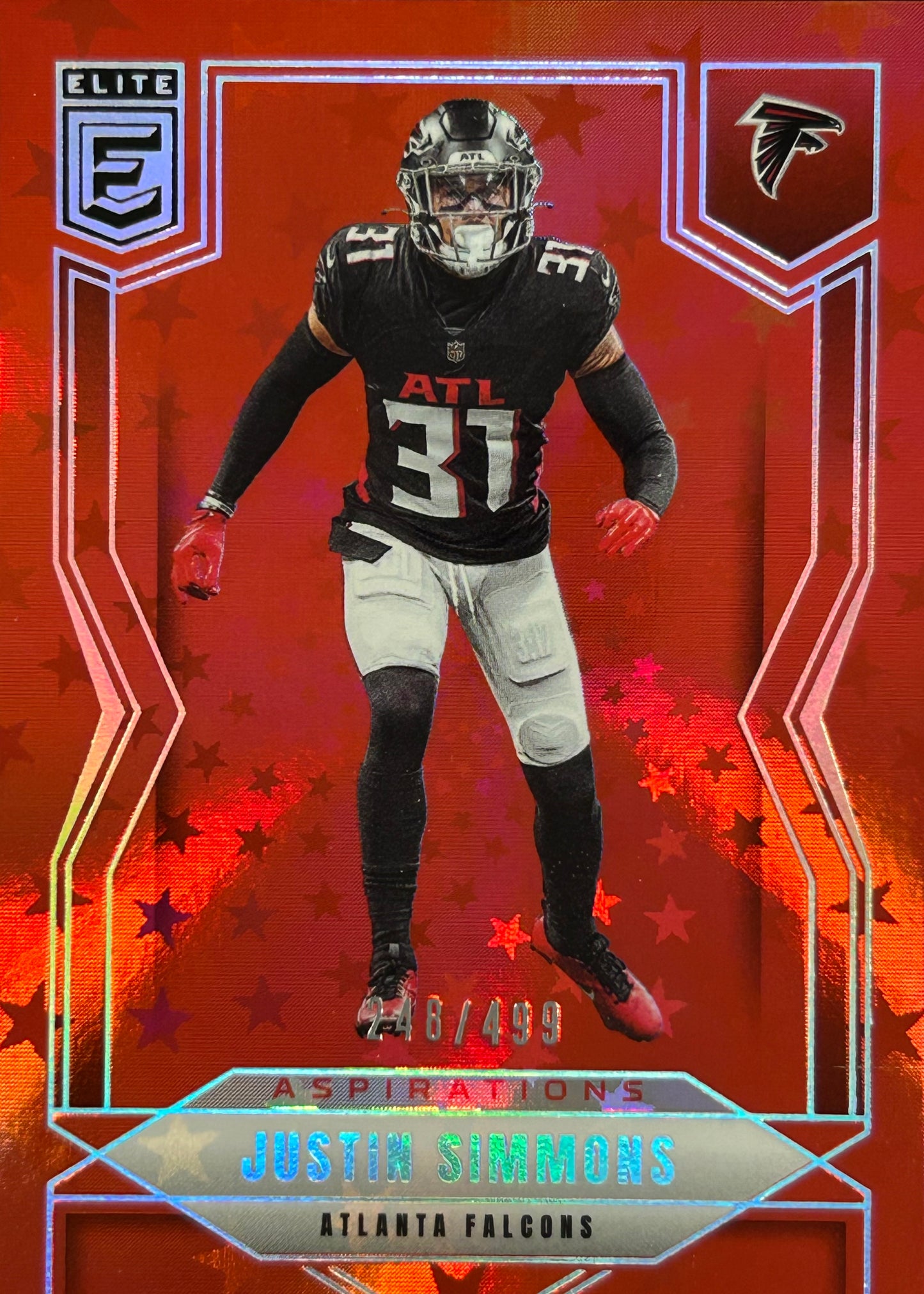 Justin Simmons Elite /499 Falcons