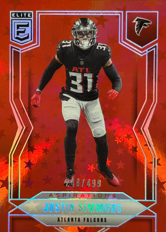 Justin Simmons Elite /499 Falcons