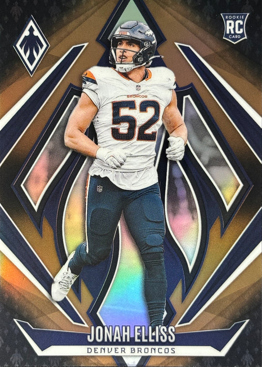 Jonah Elliss Phoenix /125 Rookie Broncos
