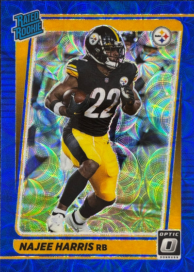 Najee Harris Optic Blue Scope Rookie Steelers