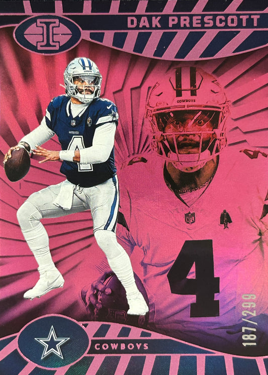 Dak Prescott Illusions Pink /299 Cowboys