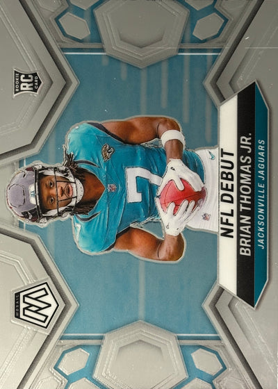 Brian Thomas Jr. Mosaic NFL Debut Rookie Jaguars Sports Card