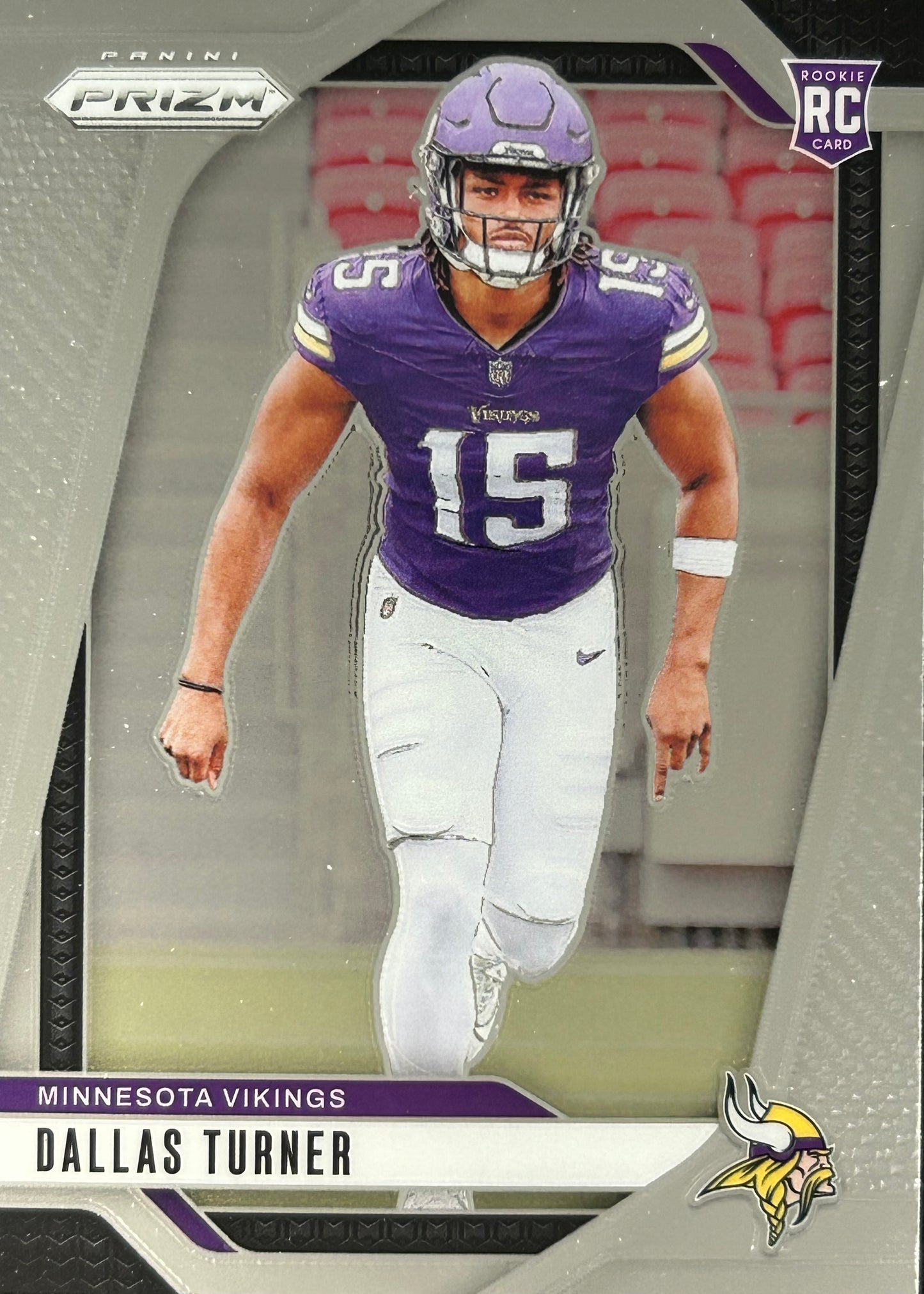 Dallas Turner Prizm Rookie Vikings