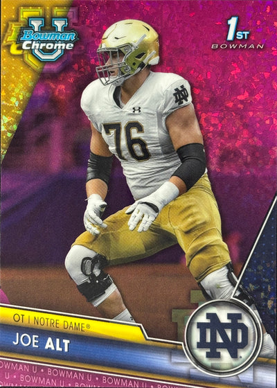 Joe Alt Bowman U Chrome Pink Diamonds /150 Chargers