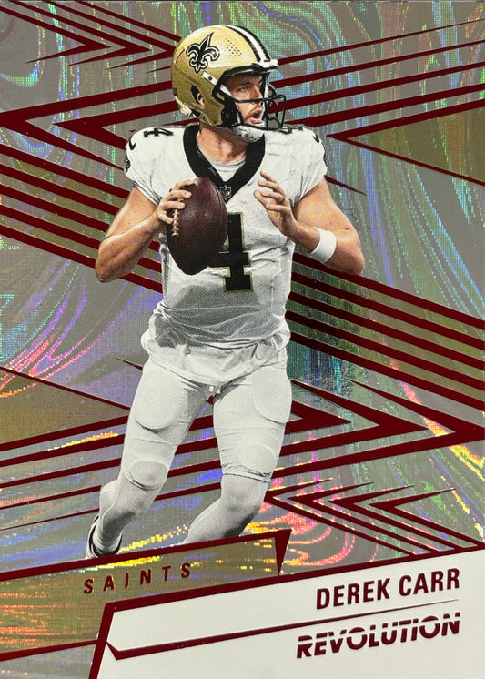 Derek Carr Revolution Swirl Saints