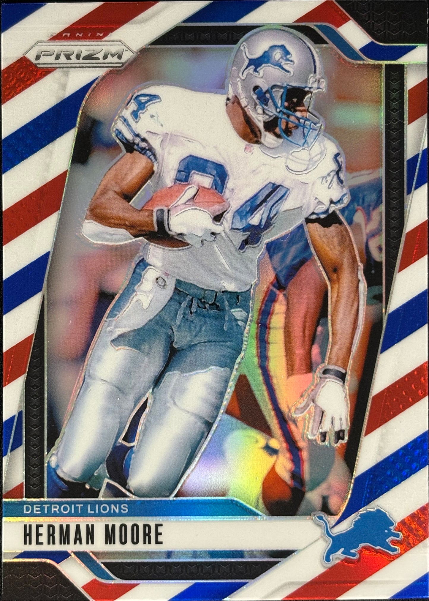 Herman Moore Prizm Red White Blue