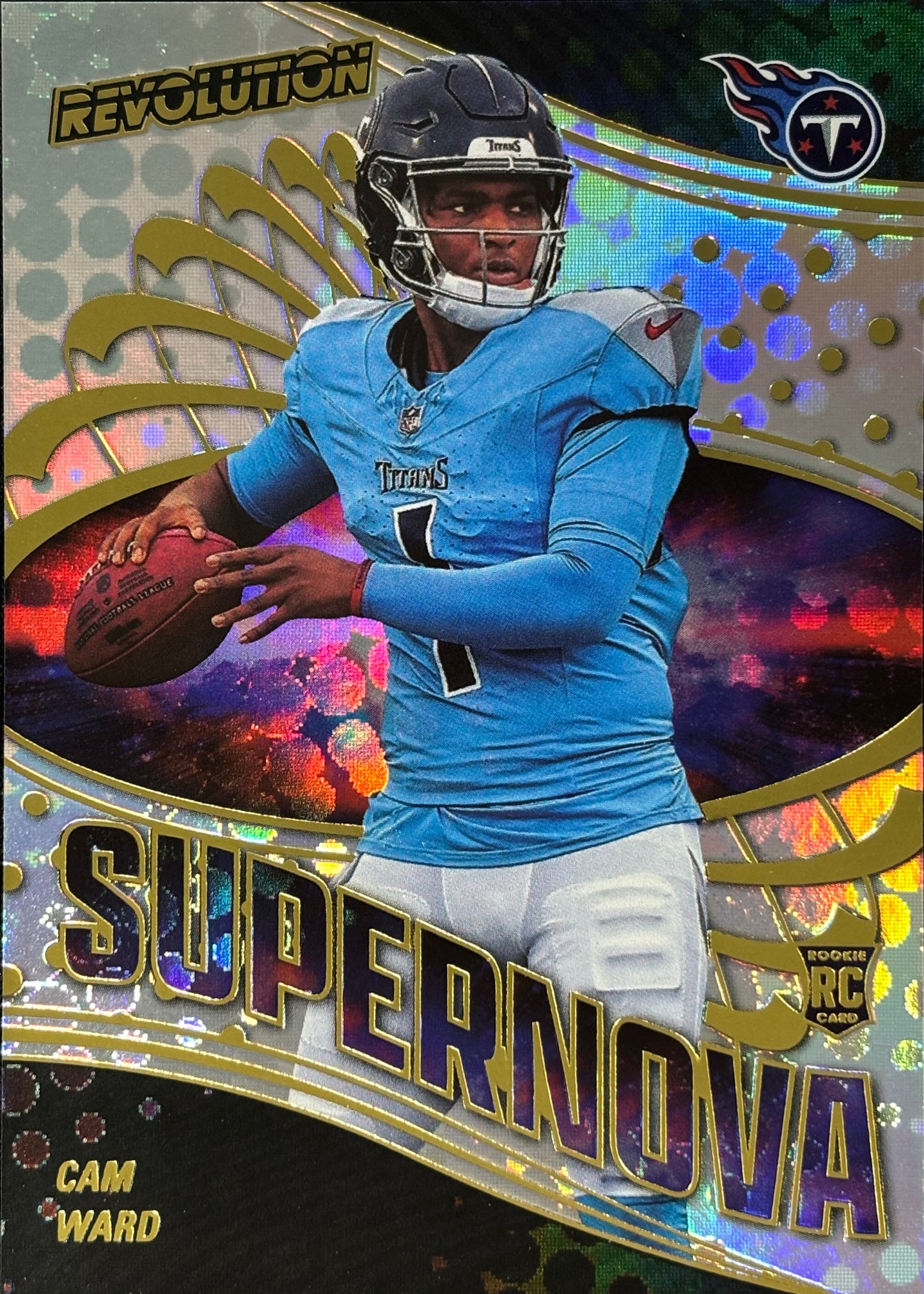 Cam Ward Revolution Supernova Rookie Titans