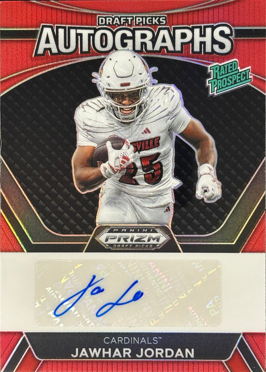 Jawhar Jordan Prizm Draft Auto /199 Texans