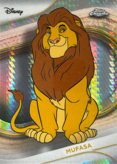 Mufasa Hyper Topps Chrome Disney