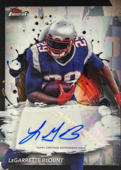 LaGarrette Blount Topps Finest Auto Patriots