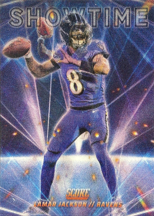 Lamar Jackson Score Showtime Ravens