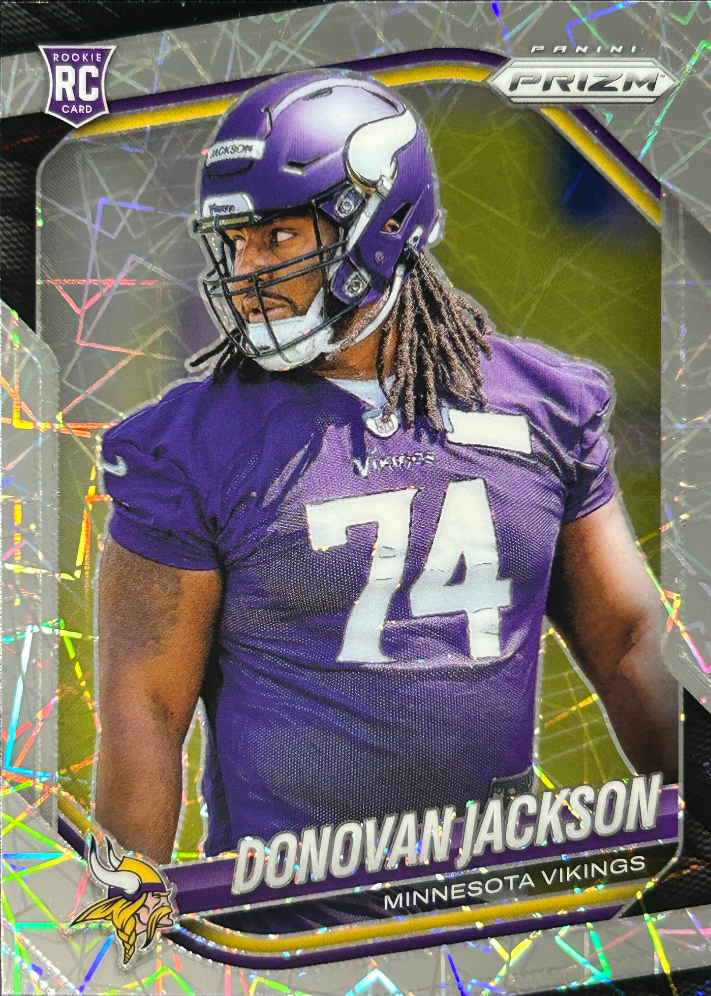 Donovan Jackson Prizm Lazer Vikings