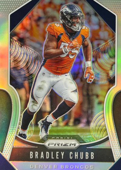 Bradley Chubb Prizm Silver Broncos Dolphins