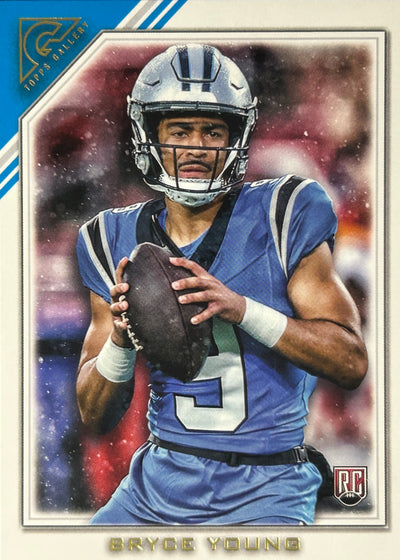 Bryce Young Topps Gallery Rookie Panthers