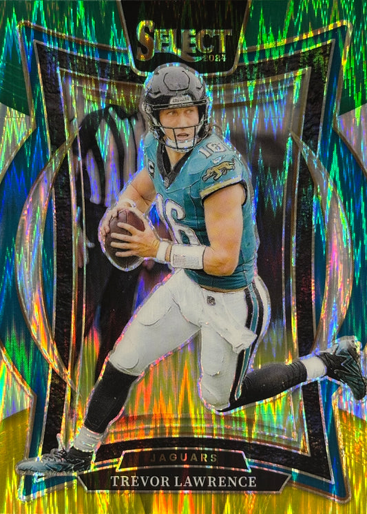 Trevor Lawrence Select Green Yellow Jaguars